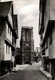CPSM Morlaix La Low Street and the Church St Mathieu