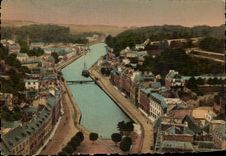 CPA Morlaix Perspeclive of the Wet dock Seen from Viaduct