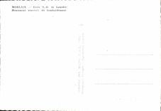 MODERN CARD Morlaix School of ND of Lourdes Monument memory of the Bombardment