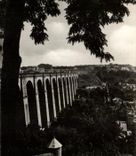 CPSM Morlaix Seen On the Viaduct Et La Surrounding Countryside
