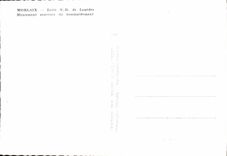 CPSM Morlaix School Our Lady Of Lourdes Monument Souvenir Of the Bombardment