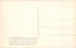 CPA Sainte Vierge Apparait Pour La Premiere Fois a Bernadette Soubirous