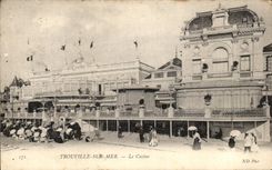 CPA Trouville On Sea the Casino