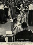 CPSM The Scene In Westminter Abbey At The Coronation Of The Majesty Queen Elizabetyh 1953