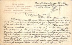 CPA Sarto Joseph Patriarca Patriarca de Vensie Pape elu le 4a out 1903 
