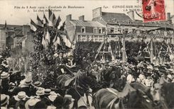 CPA Celebrates of Cavalcade August 8th 1909 of Benevolence the Tank of Children Cop On Noiseau TOP