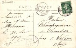 CPA Lion sur Mer Sunken of Mgr the Bishop of Bayeux to the Church