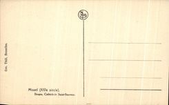 CPA Missel Bruges Cathedral Saint Saver