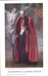 CPA Son Eminence Le Cardinal Mercier Rome 1916 Christ 