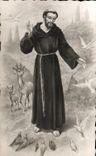 CPA Religieux Biches oiseaux