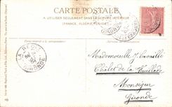 CPA Heureux Noel Pierre fleurs