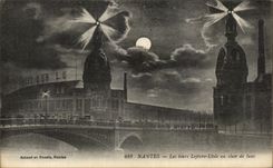 CPA Nantes the Lefevre turns Useful for the Moonlight