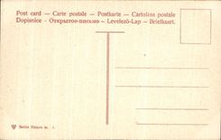 CPA Fantaisie Fleurs Abeille