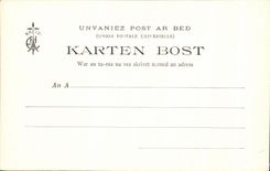 CPA Small island of the Large Bey Close St malo the Tomb of Chateaubriant