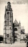 CPA Compiegne Facade l'Eglise Saint Jacques