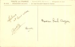 CPA Arcachon a sunrise