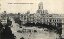CPA Madrid Plaza de Castelar Put of Correos
