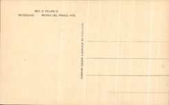 CPA Velazquez Museo Del Prado Madrid Horse