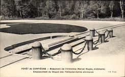 CPA Forte De Compiegne Monument De l'Armistice Militaria