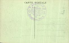 CPA Foret De Compiegne Signature de l'armistice Train du Marechal Foch Militaria