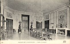 CPA Palais De Compiegne Salle a Manger