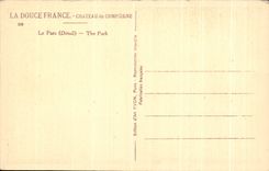 CPA La Douce France Chateau de Compiegne Le Parc