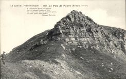 CPA Le Cantal Pittoresque Le Puy De Peyre Arses 