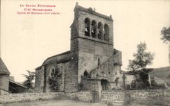 CPA Le Cantal Pittoresque Neussargues Eglise de Moissac
