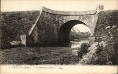 CPA Bridge D' Ardres the Bridge Without Similar