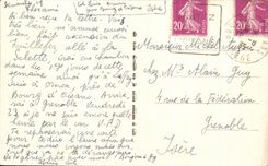 CPA Borough D' Oisans Street Sadi Carnot