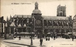 St Jacques de la iglesia de CPA Dieppe