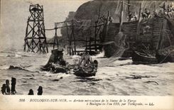 CPA Boulogne On Sea Arrival Miraculous of Statue of the Virgin in the year 633 Tattegrain