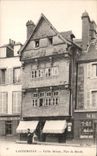 CPA Landerneau Vielles Maisons Place du Marche