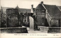 CPA Foret de Compiegne La Porte de Saint Jean aux Bois