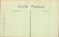 CPA Saint Jean con la puerta de madera de la mujer mayor