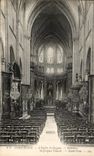 CPA Compiegne L'Eglise St jacques Interieur 
