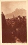 CPA Saint Gervais Les Bains Et L'Aiguille De Varenes