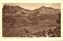 CPA Le Fayet Les Plagnes Et Pointe De Plate