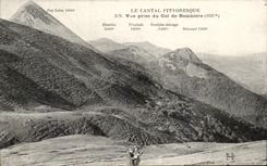 CPA Le Cantal Pittoresque Vue Prise Du Col De Rombiere