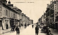 CPA Fourchambault Street Gambetta TOP