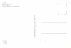 Aldea MODERNA de Eze de la TARJETA la dimension del azul