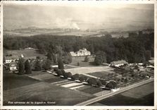 CPSM Vue aerienne de la Ligniere Gland 