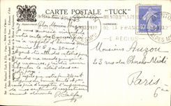 CPA Mentons Pittoresque Panorama pris de la frontiere