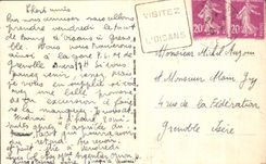 CPA Borough of Oisans Seen on I' church and the Montel Foot