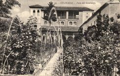 CPA Granada Patio del Generalife 