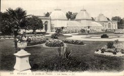 CPA Rennes Le Jardin Des Plantes Les Serres