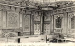 CPA Rennes Palais De Justice La Chambre Correctionnelle