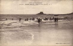 CPA Saint Malo Beach De Bont Help