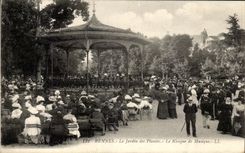 CPA Rennes Le Jardin Des Plantes Le Kiosque de Musique