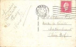 CPA Poissy Facade de I'Enclos de I'Abbaye